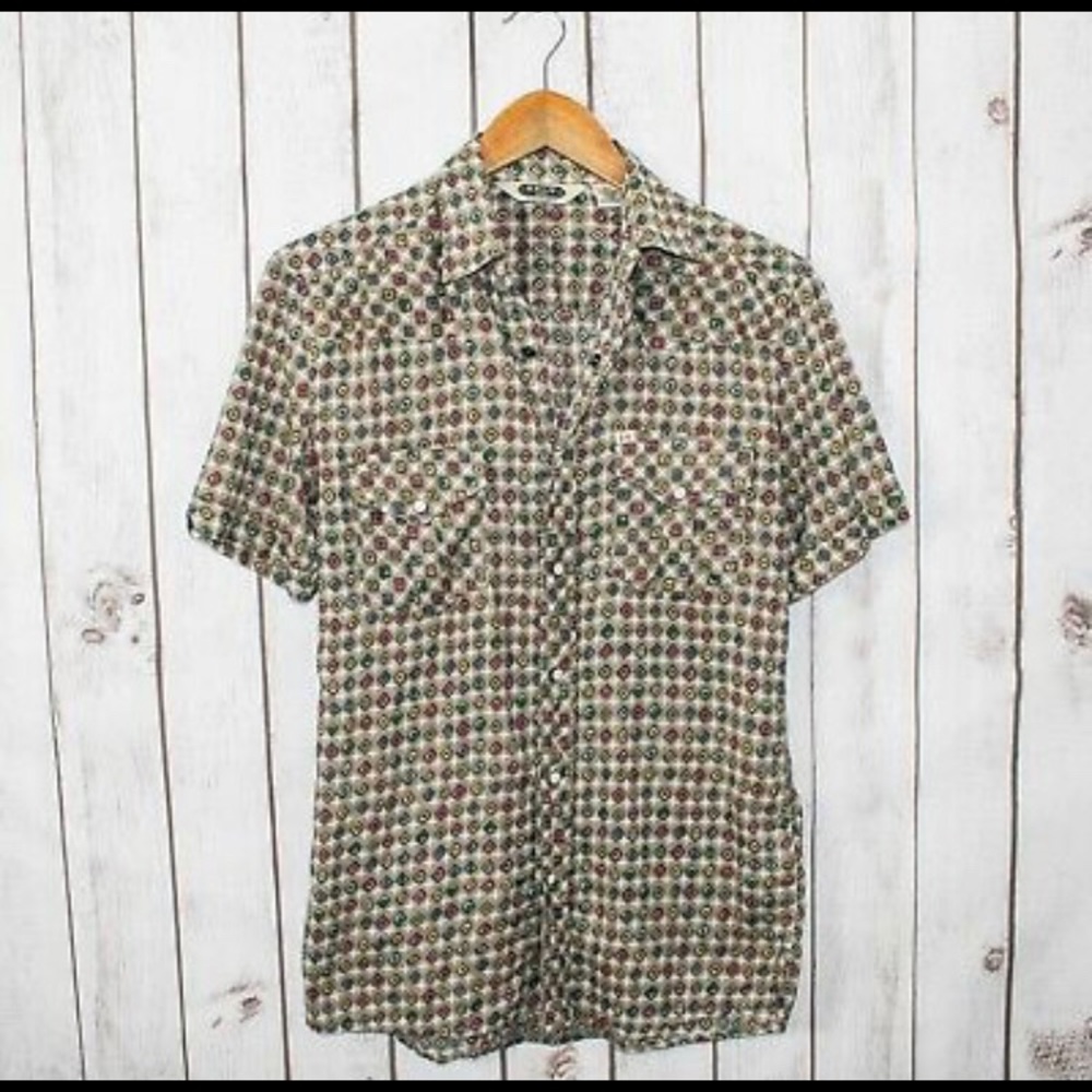 Salt Valley short sleeve western shirt